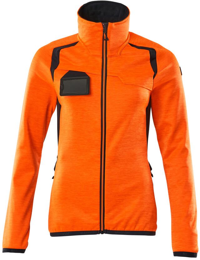 Fleecepullover mit Reissverschluss - Damenpassform, 94% PES / 6% EL, 260 g/m2