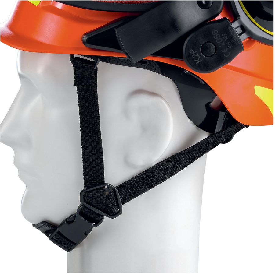 UVEX pheos forestry Schutzhelm orange - mit Metallvisier und Gehörschutz