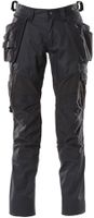Hose mit Hängetaschen, Gr. 76C46 - schwarz, Stretch-Einsätze