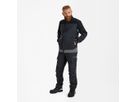 ENTIRE Arbeitsjacke Gr. S - Anthrazitgrau/Schwarz, 4-Wege-Stretch