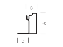 Profilstahlrohr Forster Nr.  32.818 - 50/25/19/26/1.5 mm