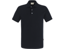 Poloshirt Stretch Gr. 3XL, schwarz - 94% Baumwolle, 6% Elasthan, 190 g/m²