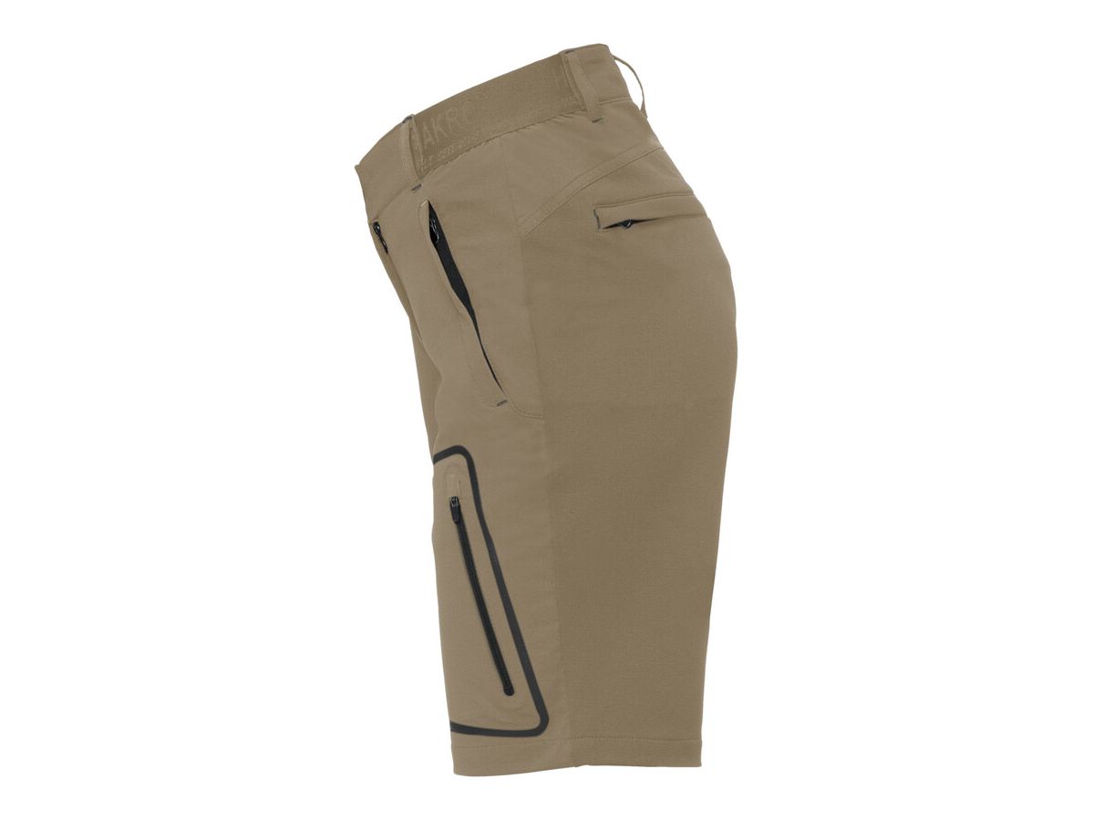 Damen Activeshorts, Gr. 3XL - khaki