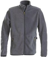 PRINTER SPEEDWAY  Fleecejacke Gr. XL - grau, mit 2 farbig. Reissverschlüssen