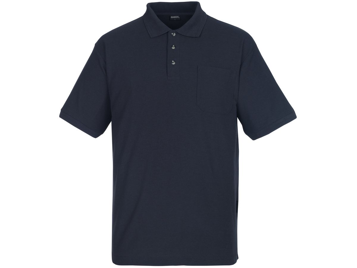 Borneo Polo Shirt schwarzblau  Gr. M - 60% Baumwolle / 40% Polyester