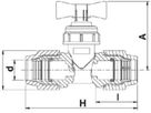 Plasson-Geradsitzventil 3407 20 mm