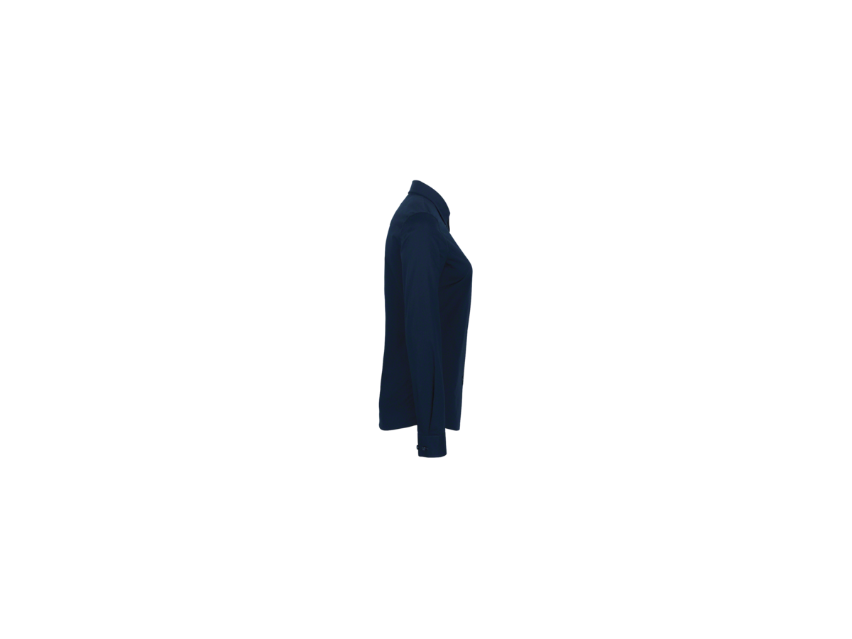 Bluse 1/1-Arm Performance Gr. XL, tinte - 50% Baumwolle, 50% Polyester, 120 g/m²