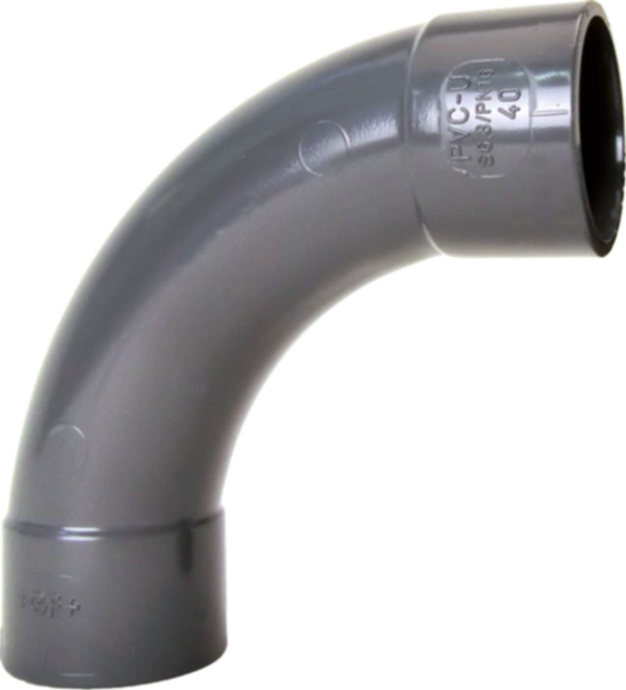 Bogen 90° PVC-U metrisch