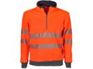 Warnschutz-Sweatshirt, leuchtorange - HUSKY NOVA REFLEX, Gr. M