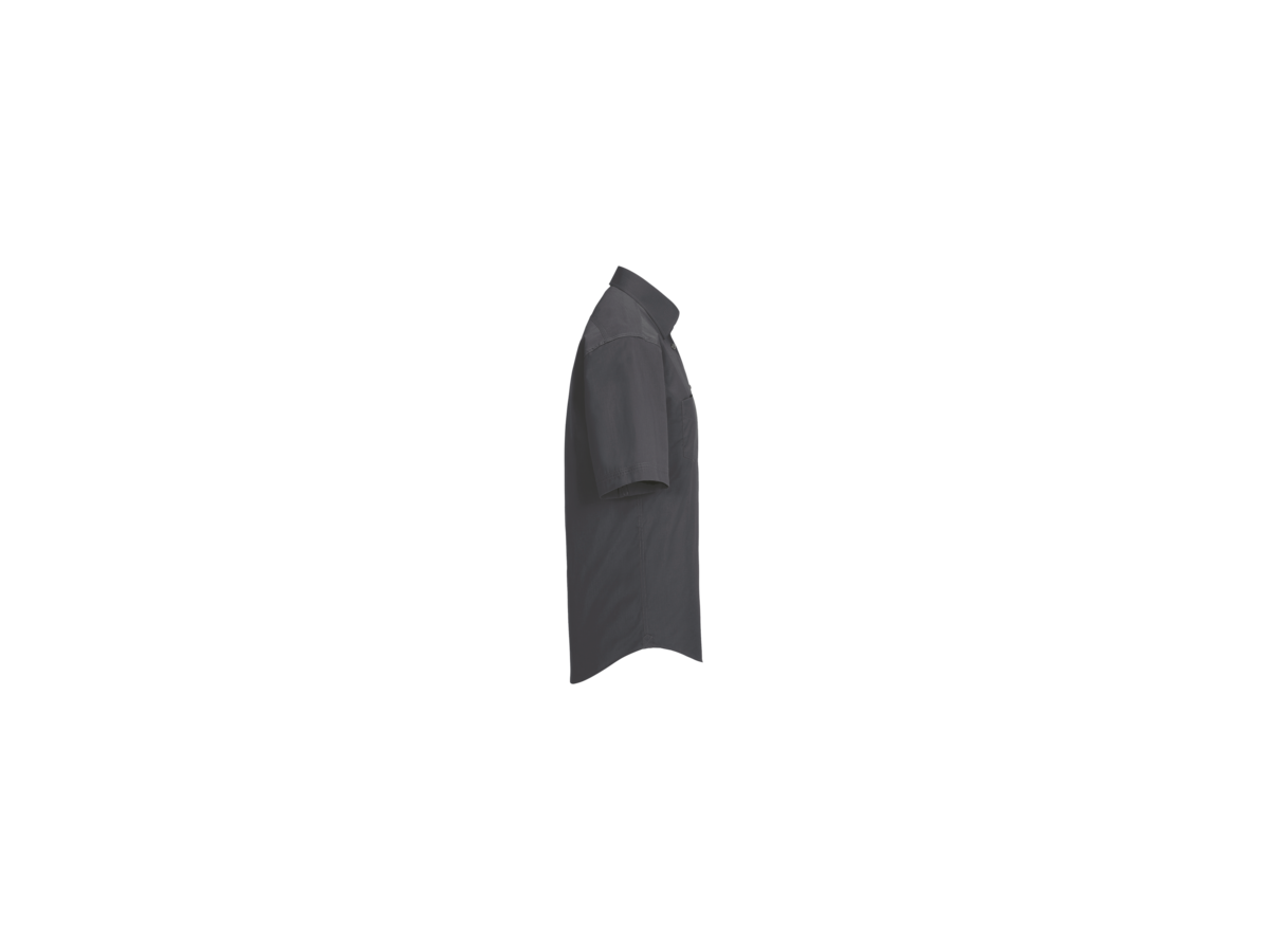 Hemd ½-Arm Performance Gr. L, anthrazit - 50% Baumwolle, 50% Polyester, 120 g/m²