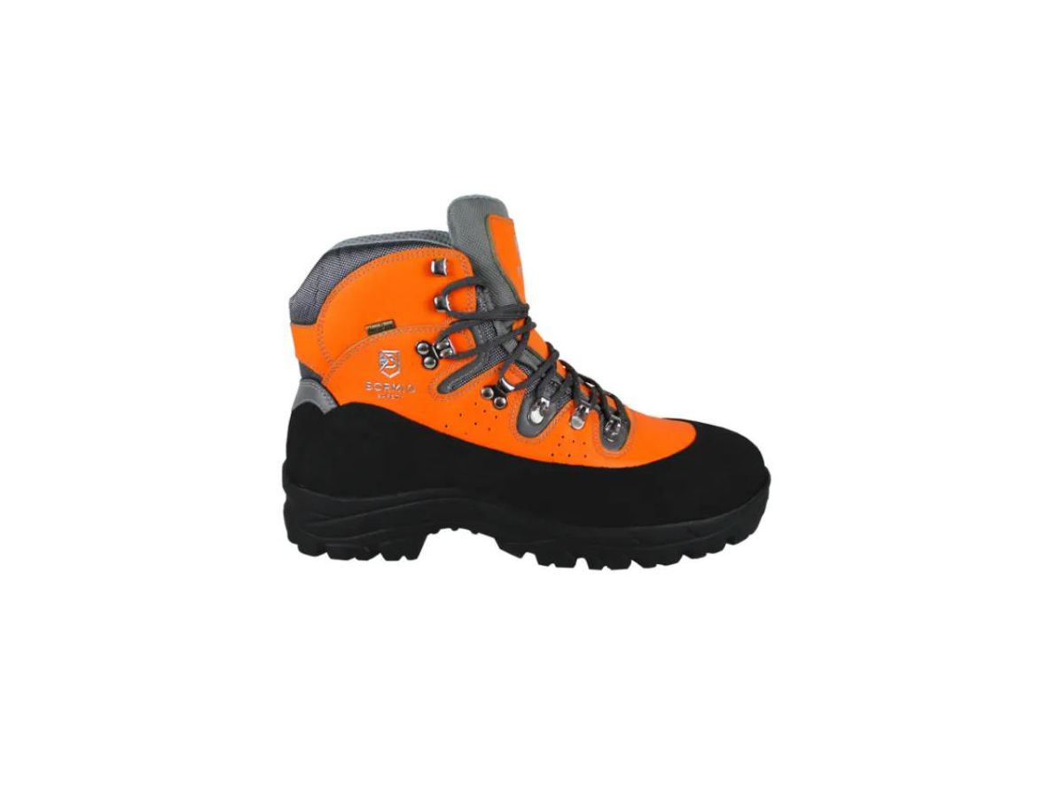 Bormio Sicherheitsschnürstiefel - EN ISO 20345:2022, orange/schwarz