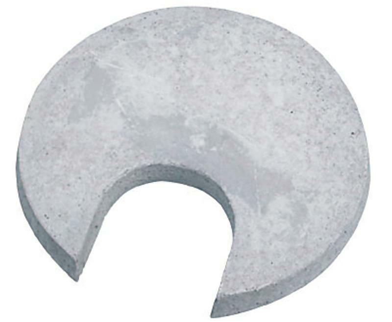 Betondeckel mit Aussparung