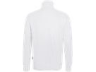 Zip-Sweatshirt Premium Gr. 6XL, weiss - 70% Baumwolle, 30% Polyester, 300 g/m²