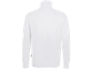 Zip-Sweatshirt Premium Gr. 4XL, weiss - 70% Baumwolle, 30% Polyester, 300 g/m²