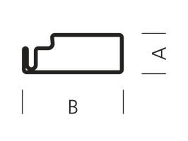 Profilstahlrohr Forster Nr.  62.701 - 20/50/1.5 mm