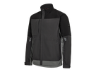 ENTIRE Arbeitsjacke Gr. 6XL - Anthrazitgrau/Schwarz, 2-Wege-Stretch
