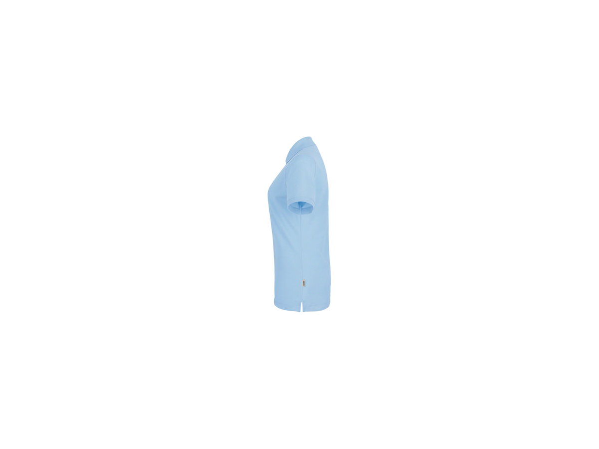 Damen-Poloshirt Perf. Gr. 2XL, eisblau - 50% Baumwolle, 50% Polyester, 200 g/m²