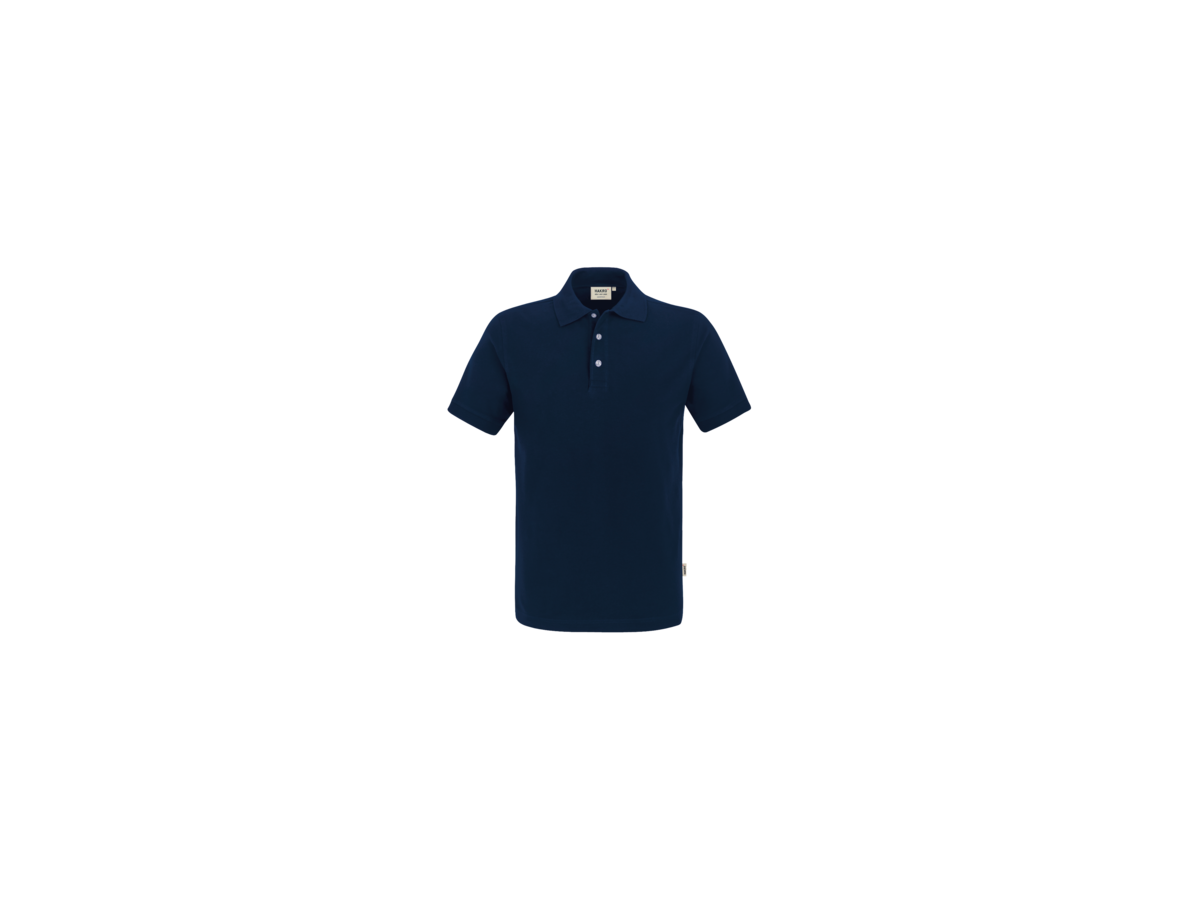 Poloshirt Stretch Gr. XS, tinte - 94% Baumwolle, 6% Elasthan, 190 g/m²