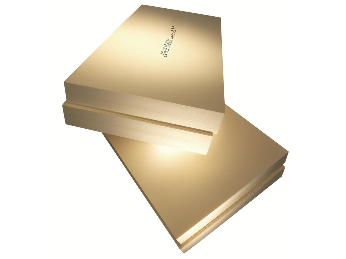 Swisspor XPS SF 700, 1250x600 mm - mit allseitigem Stufenfalz