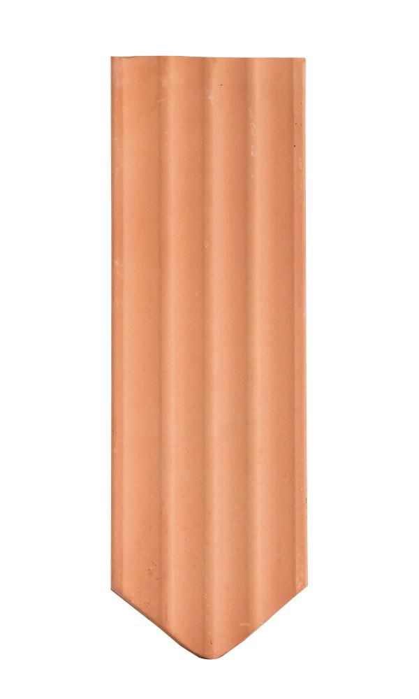 Biberschwanz Standard 3/4 rot spitz - gewellt