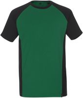 Potsdam T-Shirt, Gr. 2XL - grün-schwarz, 60% CO / 40% PES