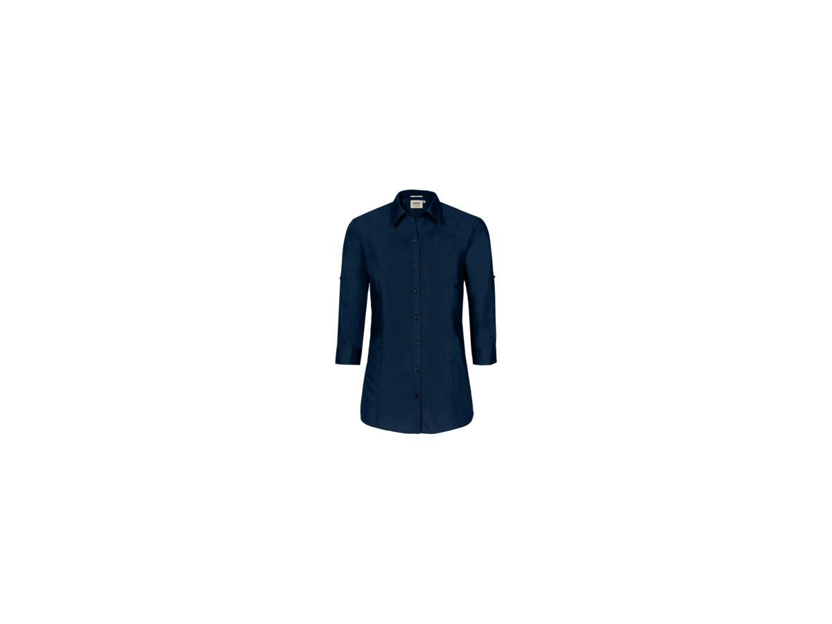Bluse Vario-¾-Arm Perf. Gr. XL, tinte - 50% Baumwolle, 50% Polyester