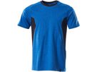 T-Shirt Moderne Passform, Gr. 2XL ONE - dunkelanthrazit/schwarz, 60% CO/40% PES