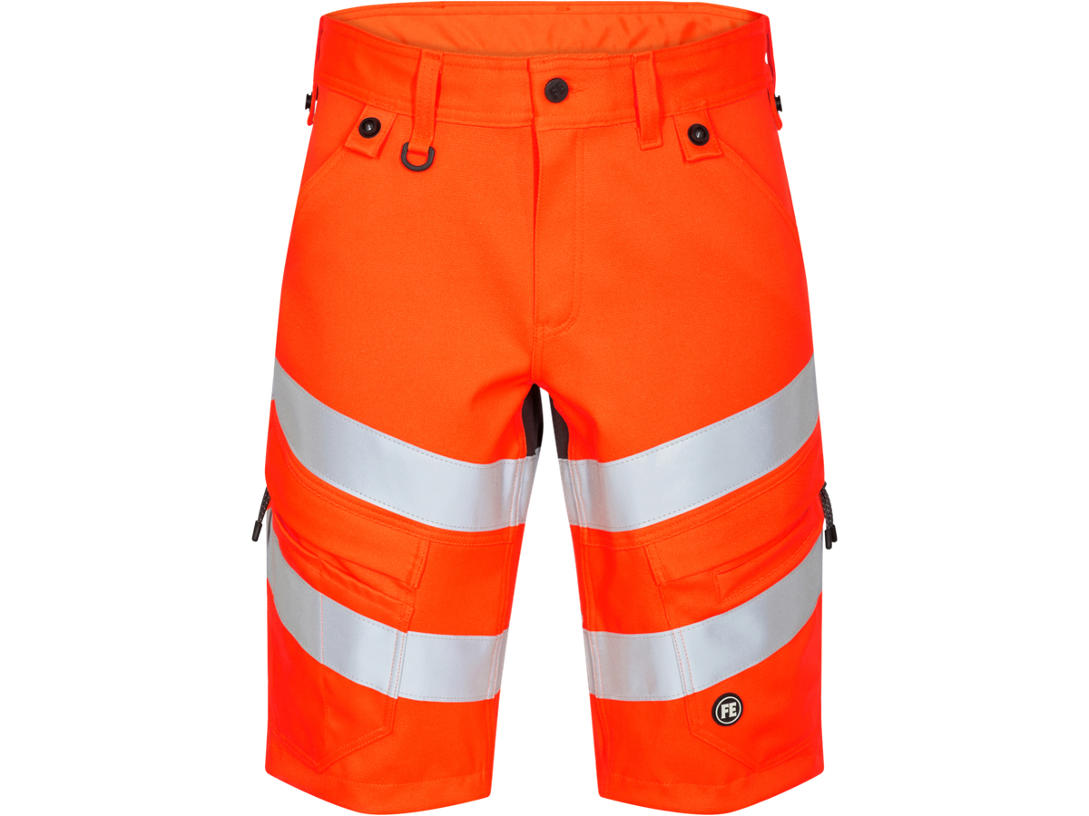 Safety Shorts super Stretch Gr. 50 - orange/anthrazitgrau