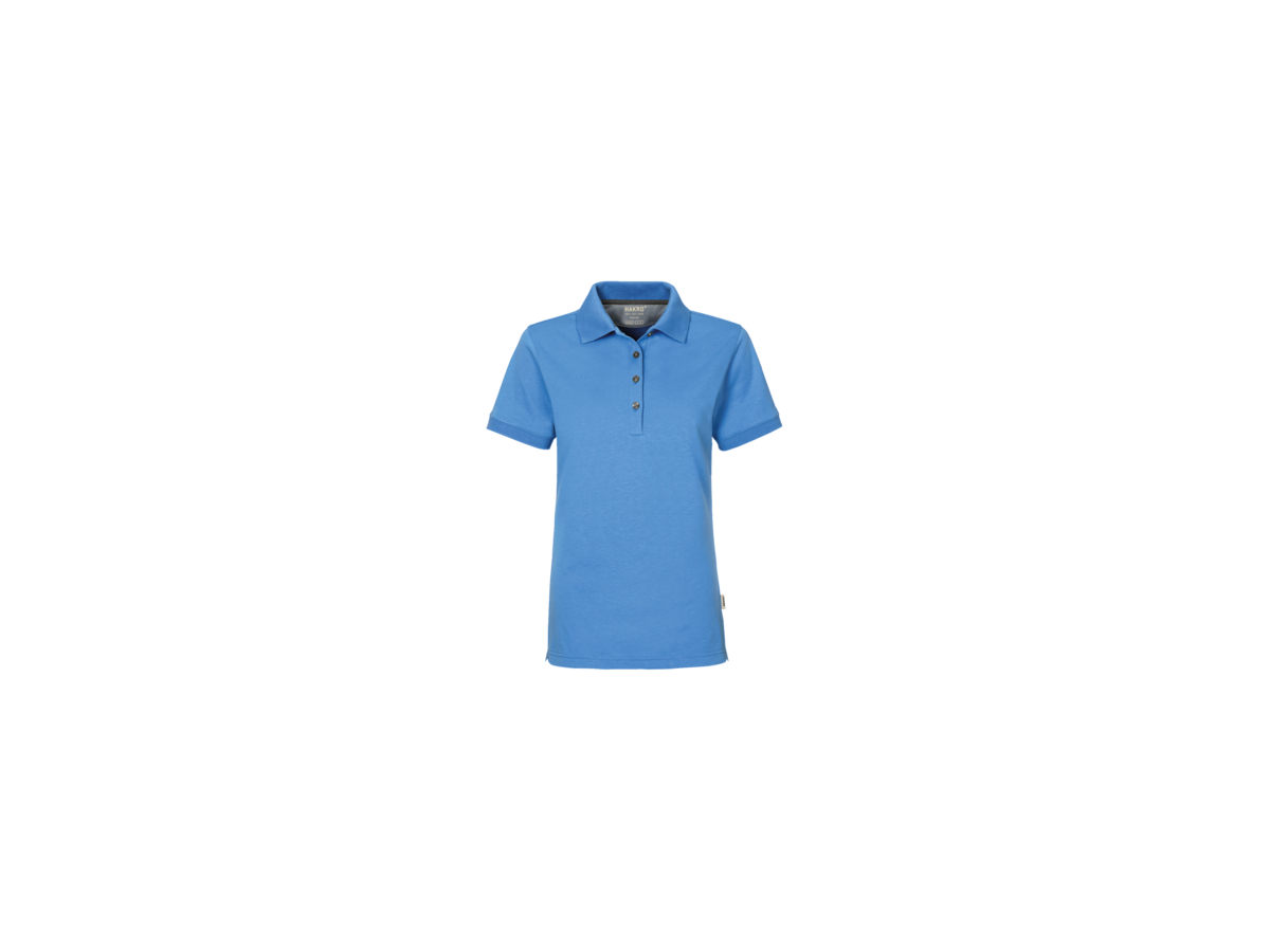 Damen-Poloshirt Cotton-Tec XL malibublau - 50% Baumwolle, 50% Polyester, 185 g/m²