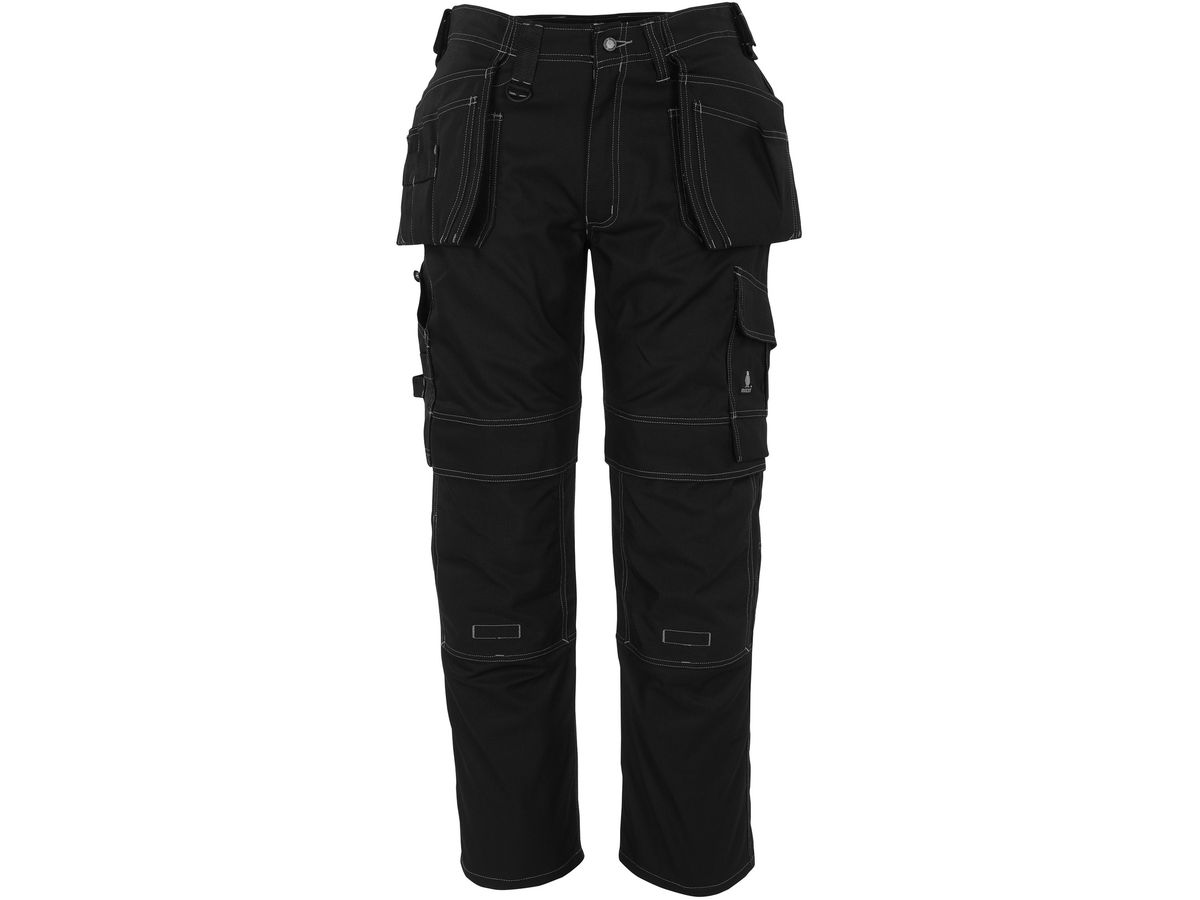 Ronda Hose mit Hängetaschen, Gr. 82C54 - schwarz, 65% PES / 35% CO, 310 g/m2