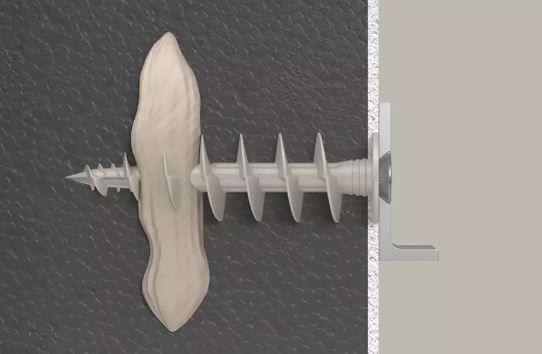 Dämmstoffdübel FID II Plus 80 mm - "fischer"  Pak. à 25 Stk. Schr:4.5-6mm