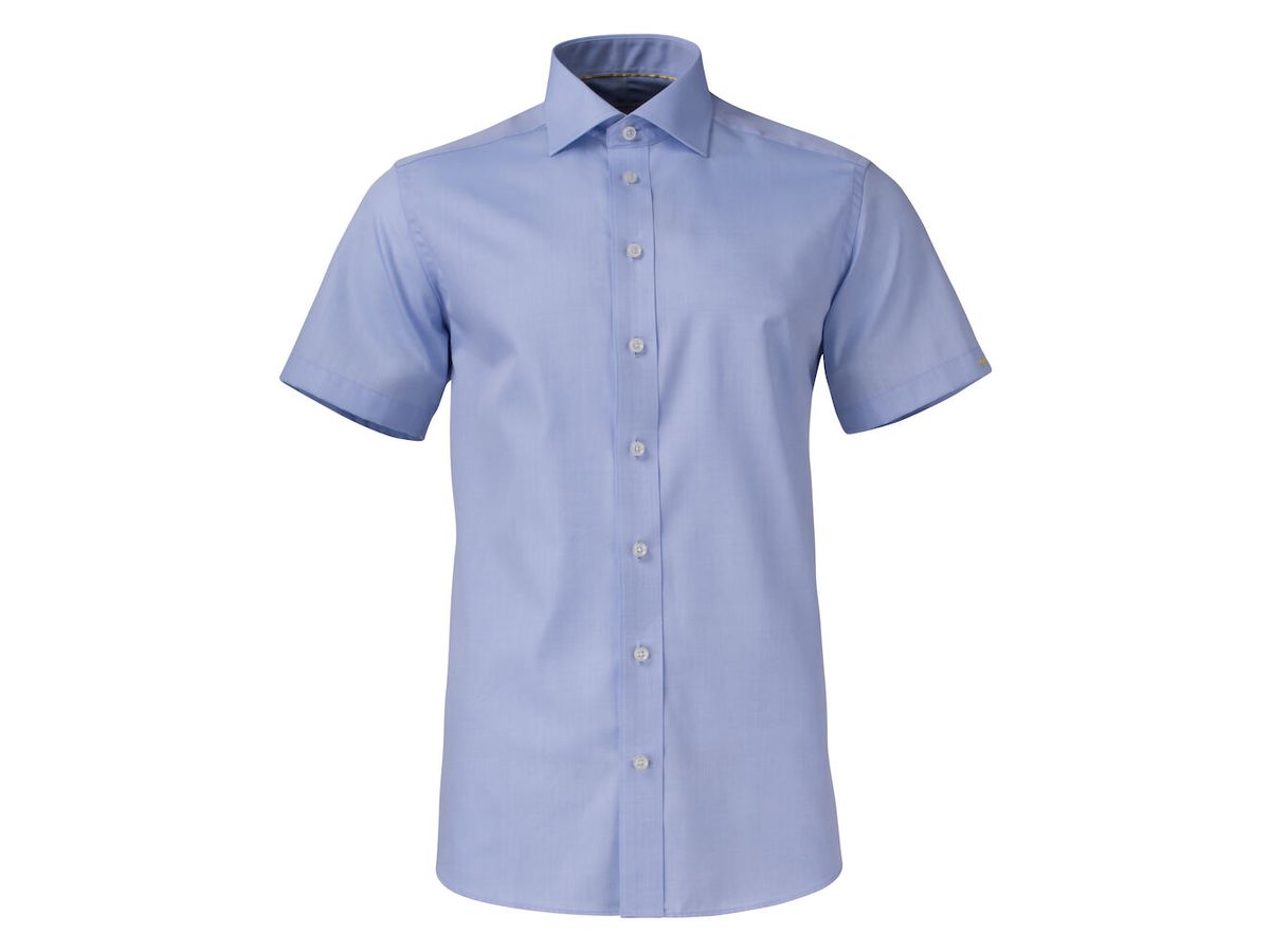 YELLOW BOW 50 S/S Regular Hemd Gr. 3XL - skyblue, 60% CO / 40% PES