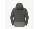 Wetterschutzjacke Zipln Herren Gr. XS - 88%Nylon 12%Elasthan, grau