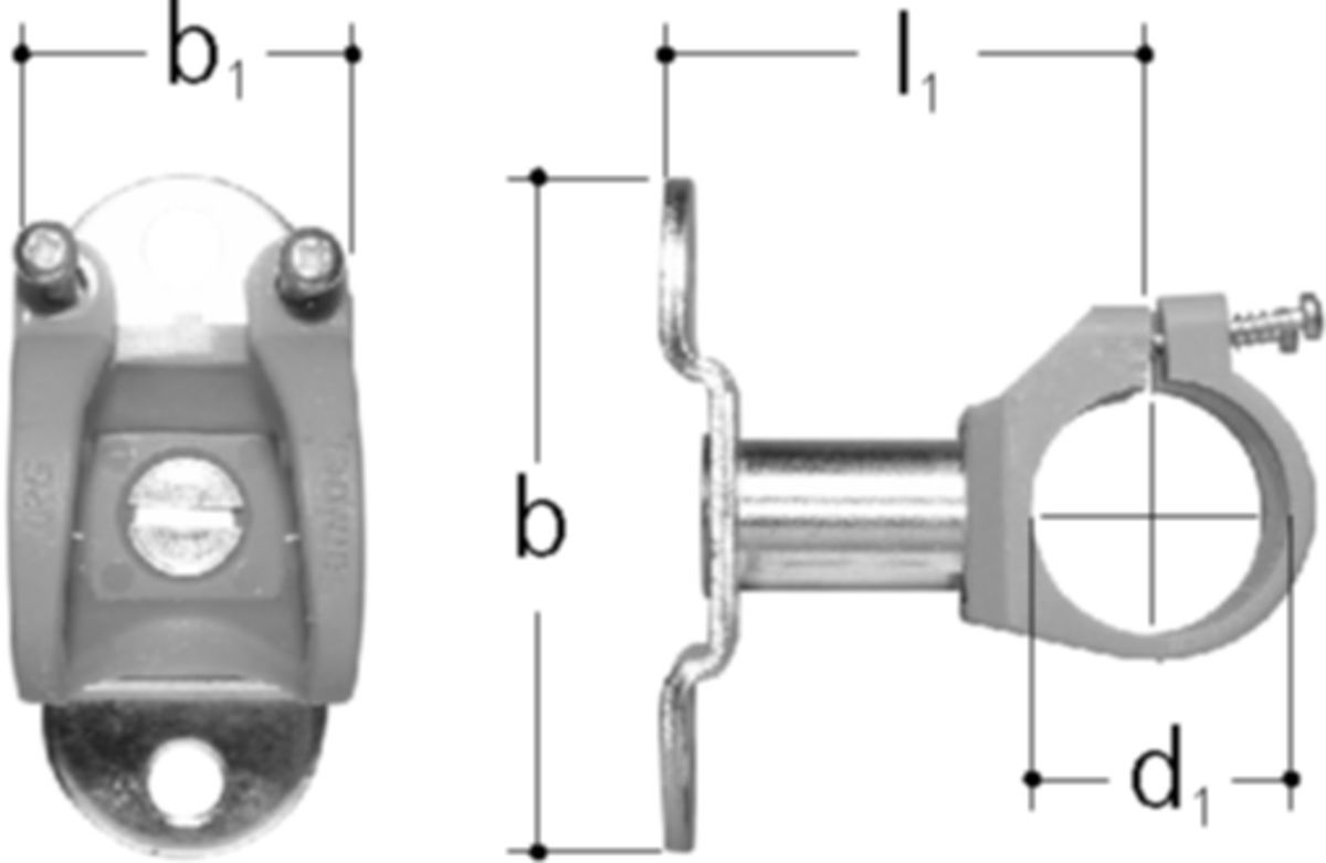 Sanipex Halter für Verteiler