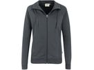 Women-Sweatjacke College weinrot - 100 % Baumwolle, 200 g /m²