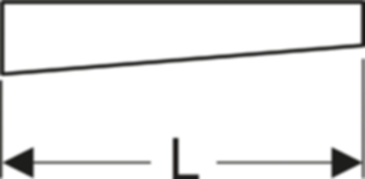 Geberit Befestigunskeil zur Befestigung - von RS, Verb.Elementen