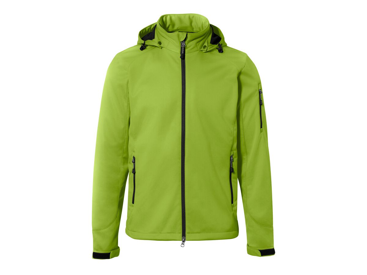 Softshell-Jacke Ontario Interlock- - 3-Lagen-Laminat aus 100 % Polyester