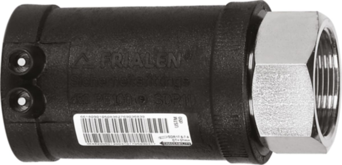 HDPE FRIALEN Übergangsstück mit IG - für GAS