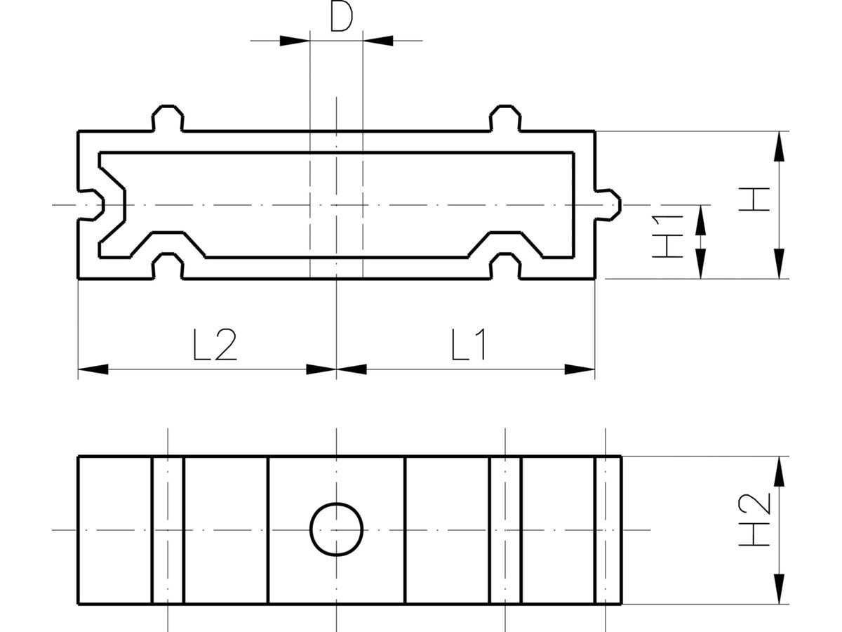 Dist Halter 061 PP schw d90-3"