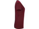 Damen V-Shirt Mikralinar PRO, Gr. 4XL - hp weinrot