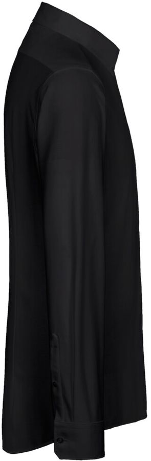 Hemd Natural Stretch Regular, Gr. 3XL - schwarz, 57% CO / 43% PES