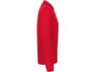 Longsleeve-Poloshirt Perf. Gr. XS, rot - 50% Baumwolle, 50% Polyester, 220 g/m²