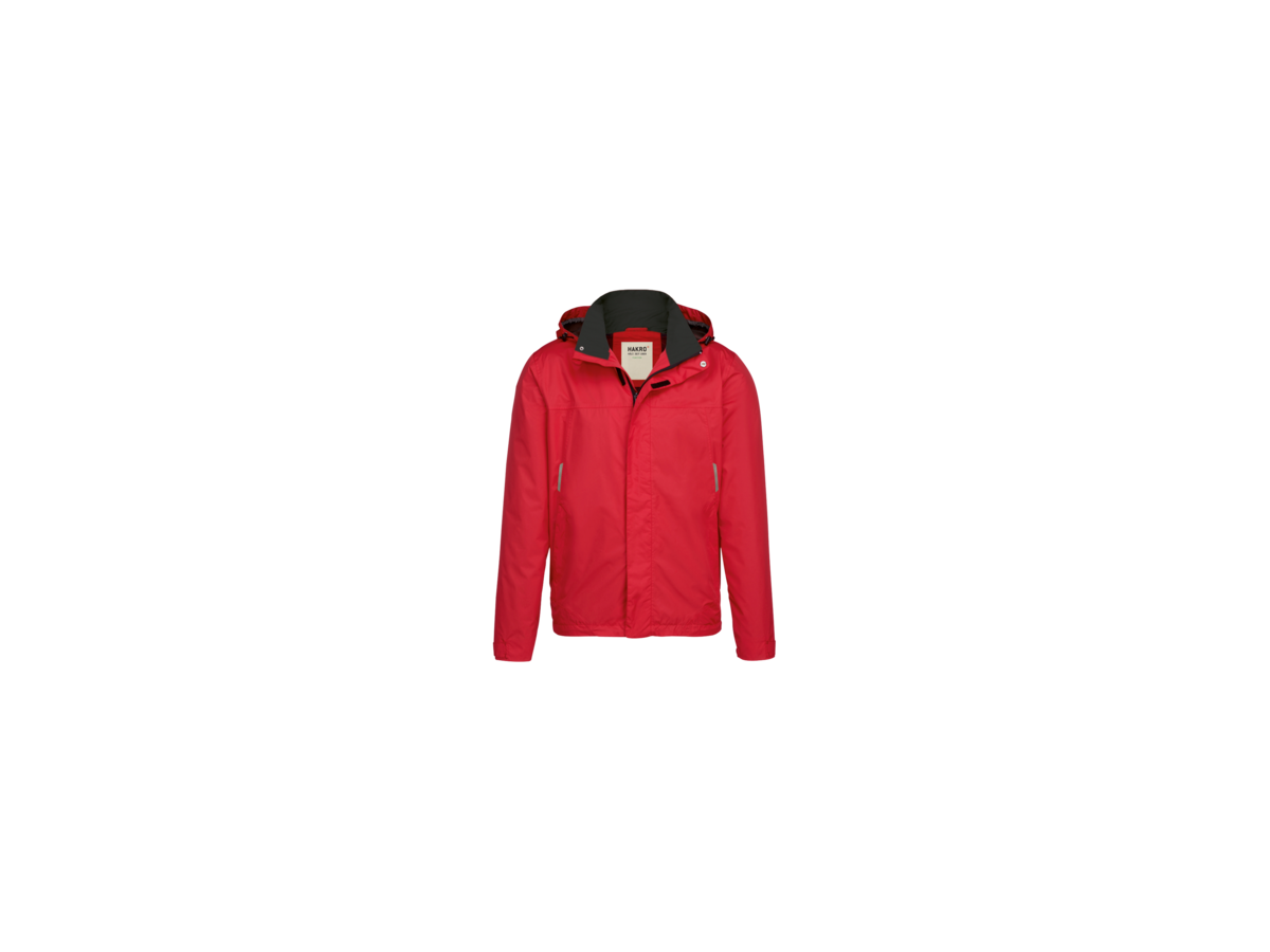 Regenjacke Connecticut Gr. M, rot - 100% Polyester