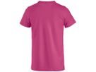 CLIQUE BASIC-T T-Shirt Grösse L - kirsche, 100% Baumwolle 145g/m²