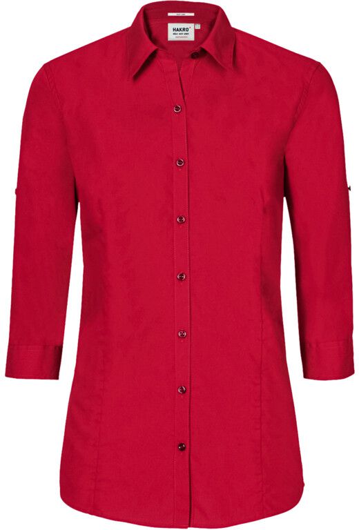 Bluse 3/4 Arm Performance - 50 % Baumwolle, 50% Polyester 120g/m2