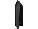 Sweatjacke Contr. Perf. M schwarz/anth. - 50% Baumwolle, 50% Polyester, 300 g/m²