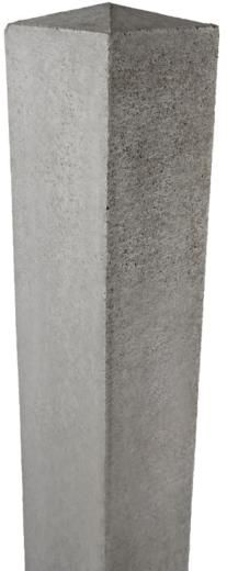 Pfosten für Betonbrett 250 cm, Typ A