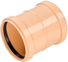 PP-Doppelsteckmuffen HM, SN 12 NW 110