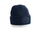 Circular Patch Beanie, One Size - CB446, Beechfield