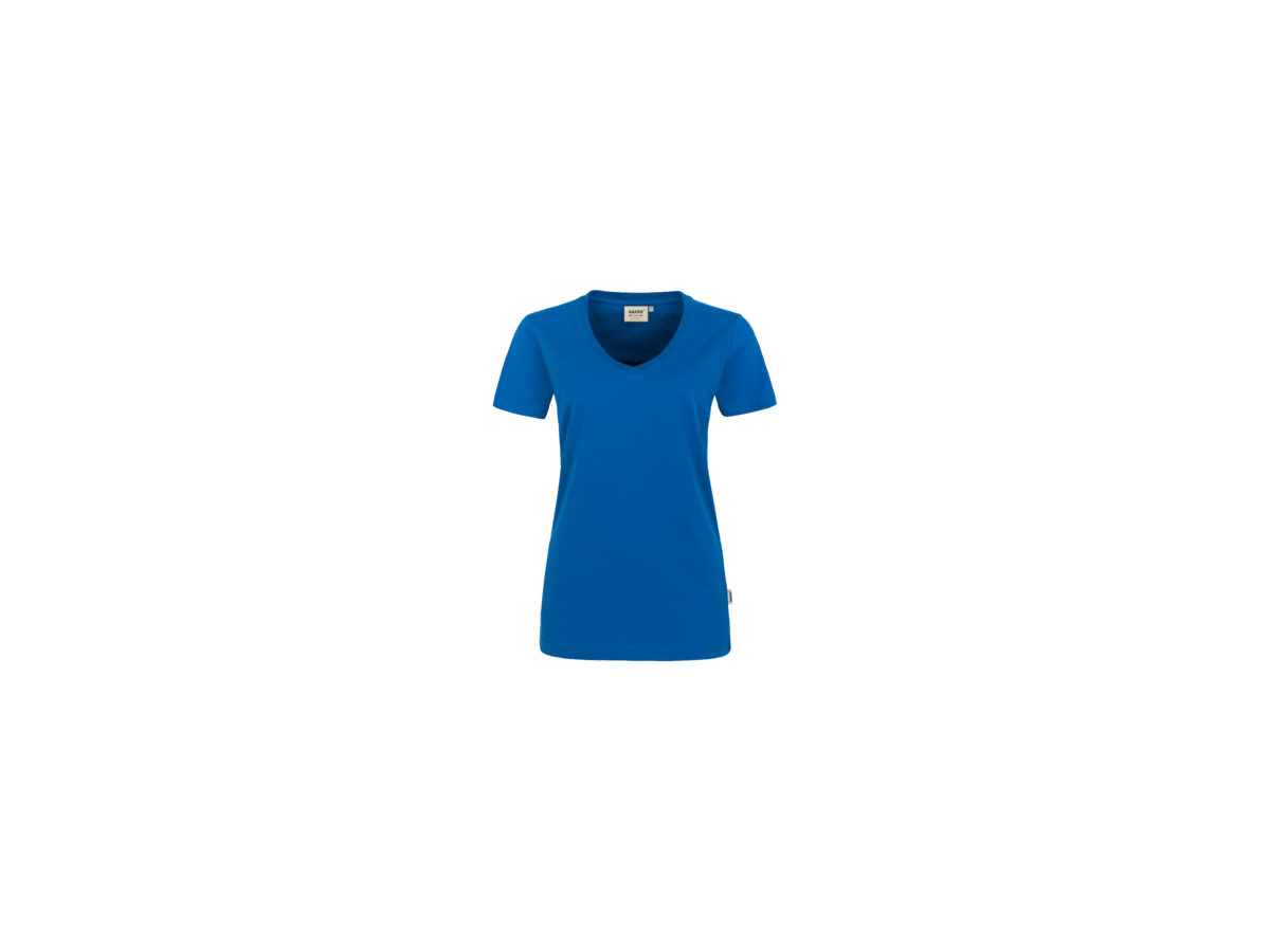 Damen-V-Shirt Perf. Gr. 3XL, royalblau - 50% Baumwolle, 50% Polyester, 160 g/m²